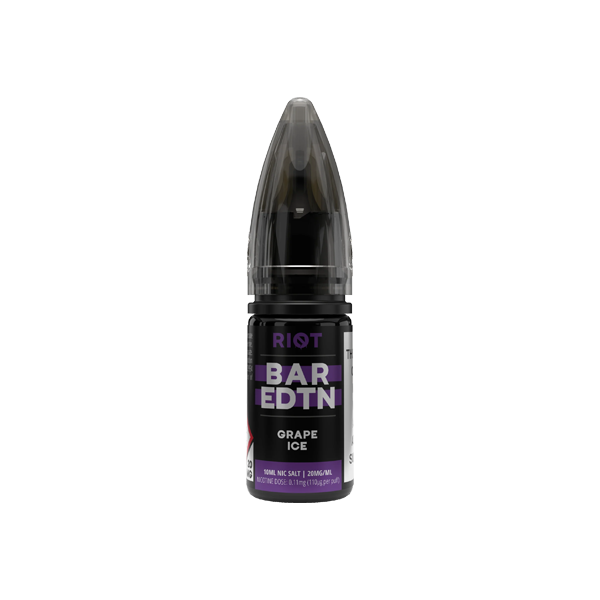 10mg Riot E-liquid BAR EDTN 10ml Nic Salts (50VG/50PG)