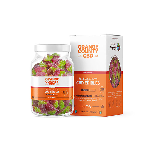 Orange County CBD 1600mg Gummies - Large Pack