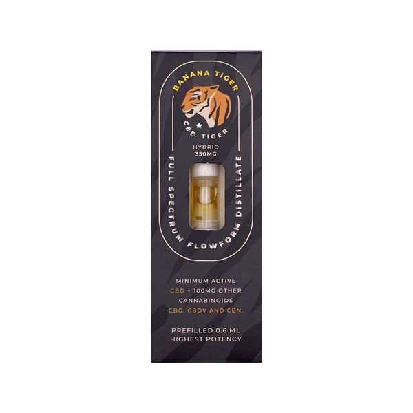 CBD Tiger 350mg Full Spectrum CBD Flowform Vape Cartridge