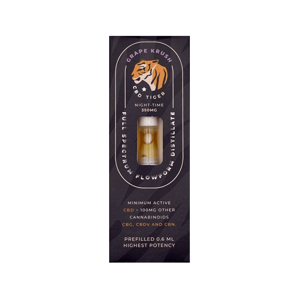 CBD Tiger 350mg Full Spectrum CBD Flowform Vape Cartridge