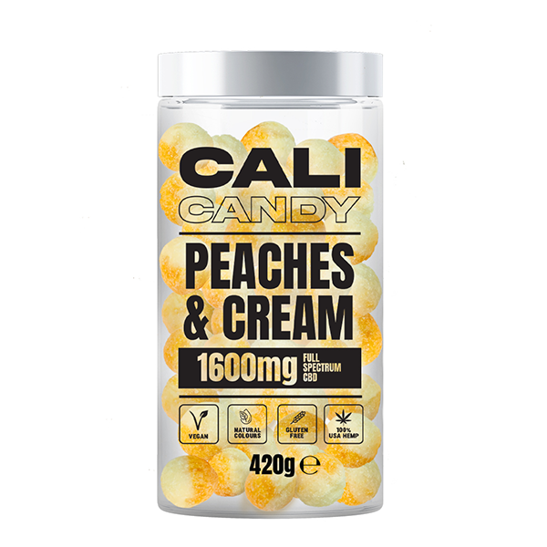 CALI CANDY 1600mg Full Spectrum CBD Vegan Sweets (Large) - 10 Flavours