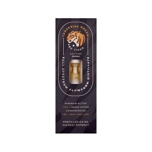 CBD Tiger 350mg Full Spectrum CBD Flowform Vape Cartridge