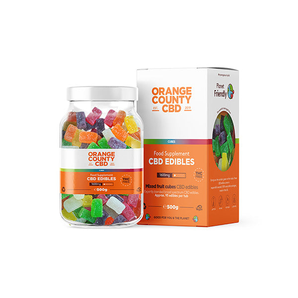 Orange County CBD 1600mg Gummies - Large Pack